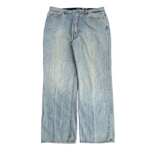 Vintage Baggy G-Unit Mens Baggy Hip Hop Jeans Light Wash Denim Size 42 Y2K